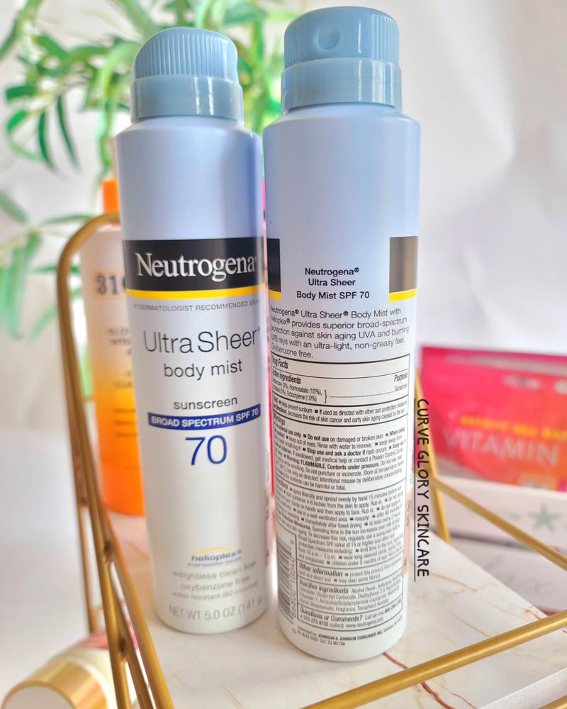 Neutrogena Oil Based Sunscreen