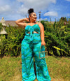 Bahamas Turquoise Jumpsuit