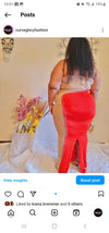 Caught My Attention Dress- RED