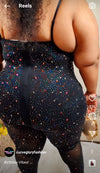 Queen Of Gems Jumpsuit- BLACK