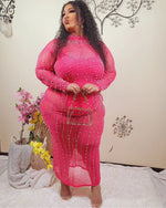 Miami Glamour Dress- PINK