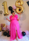 Chandelier Tulle Dress- PINK