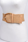 Jasmine Straw Belt