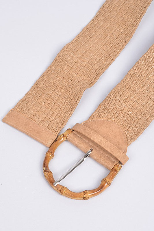 Jasmine Straw Belt