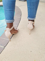 Easy On The Eye Heel- Nude