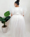 Made For You Tulle Dress - WHITE